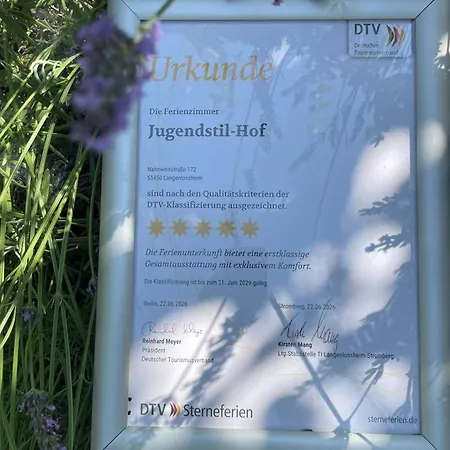 Bed & Breakfast Jugendstil-hof Langenlonsheim